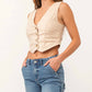 Dear John Denim - Established Plan" Sleeveless Vest
