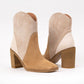 Ccocci - Women's Kendall Tri-tone Heeled Bootie