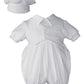 Forrest Cotton Christening Romper Size - 3 to 6 months