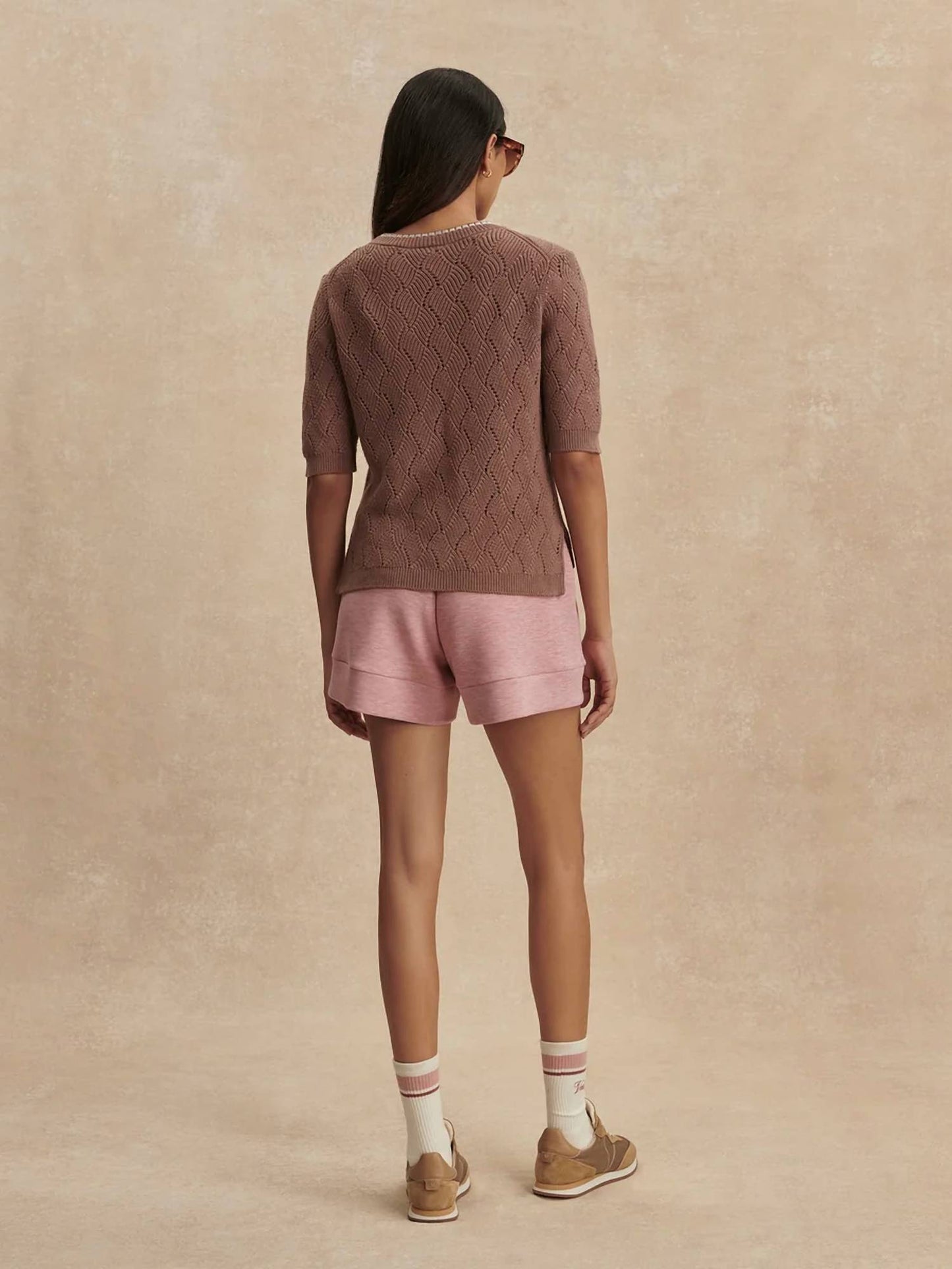 Varley - Agathe Knit Short Sleeve Top