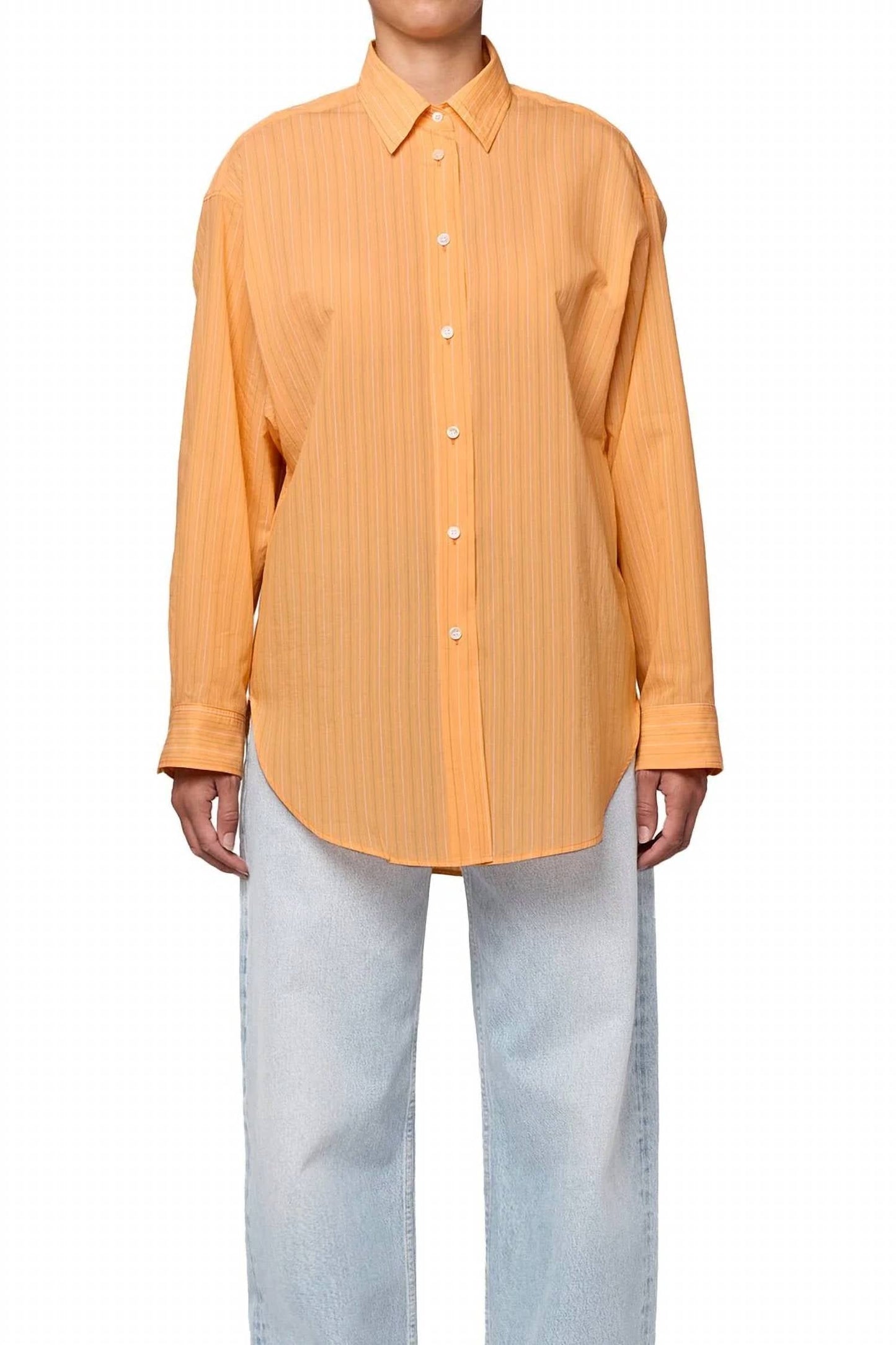 Agolde - Women's Sona Fontana Stripe Shirt