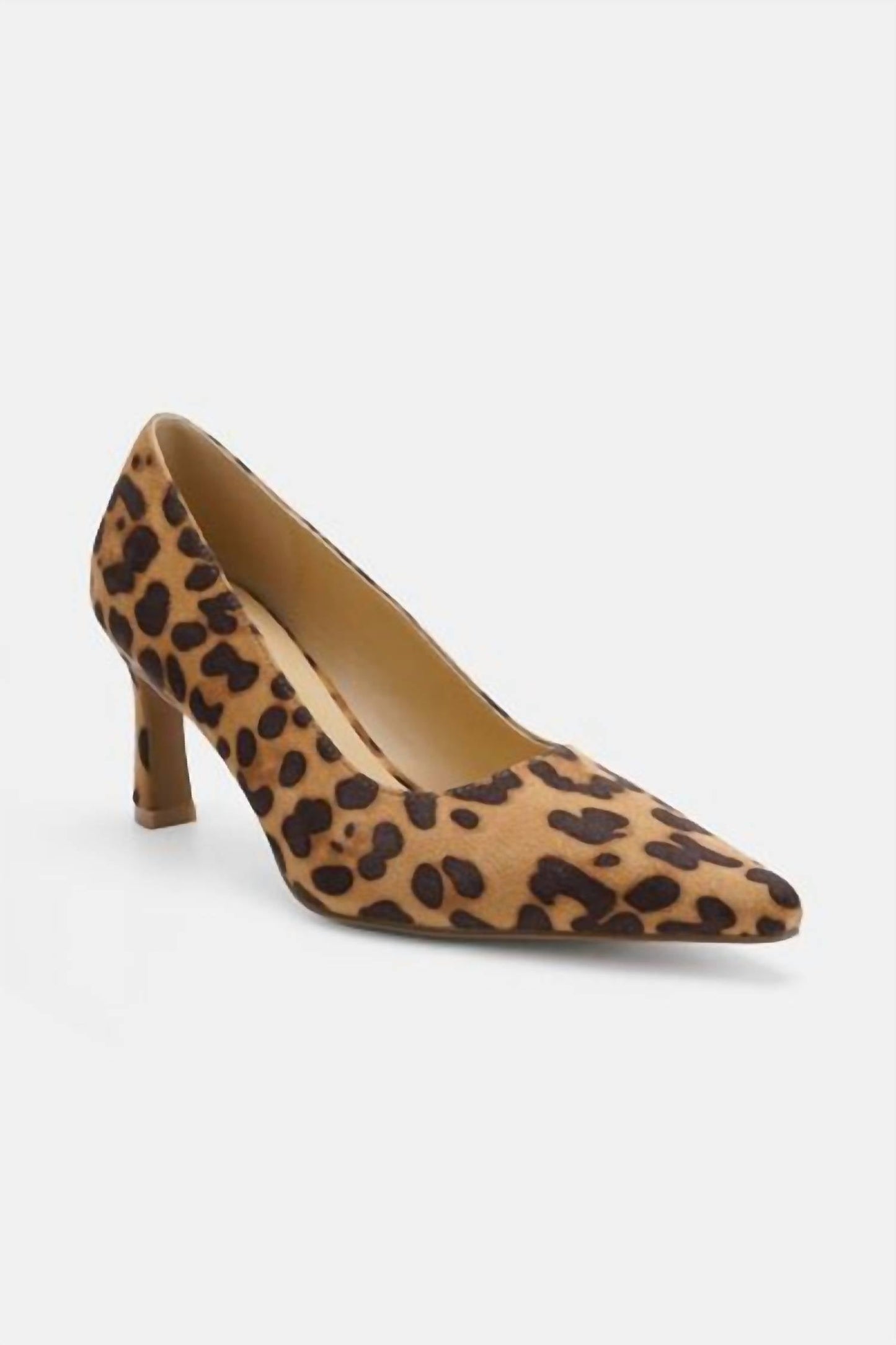 Beast Fashion - Women's Faux Suede Point Toe Pumps