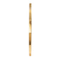 40" Round Sunburst Wall Mirror with Gold Finish