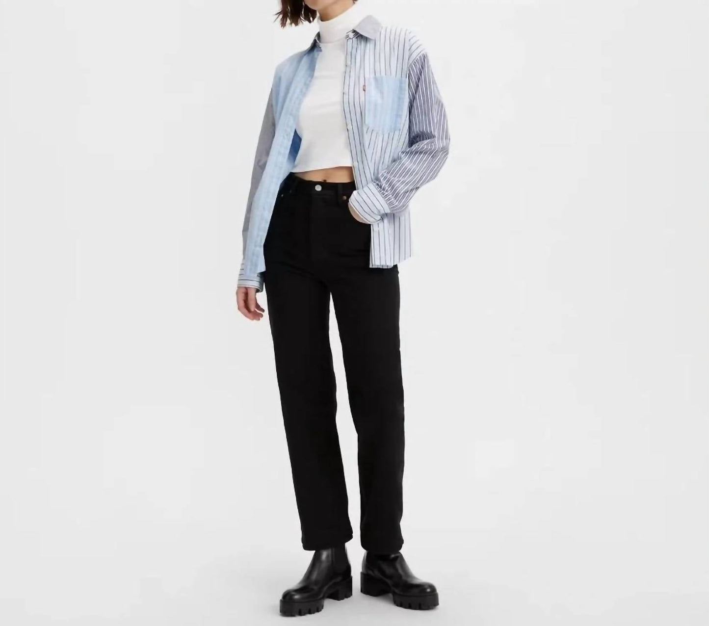 Levi'S - Ribcage Straight Ankle Jeans
