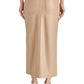Steve Madden - AVANI FAUX LEATHER MIDI SKIRT