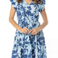 Bindu - Anais V-neck Mini Dress
