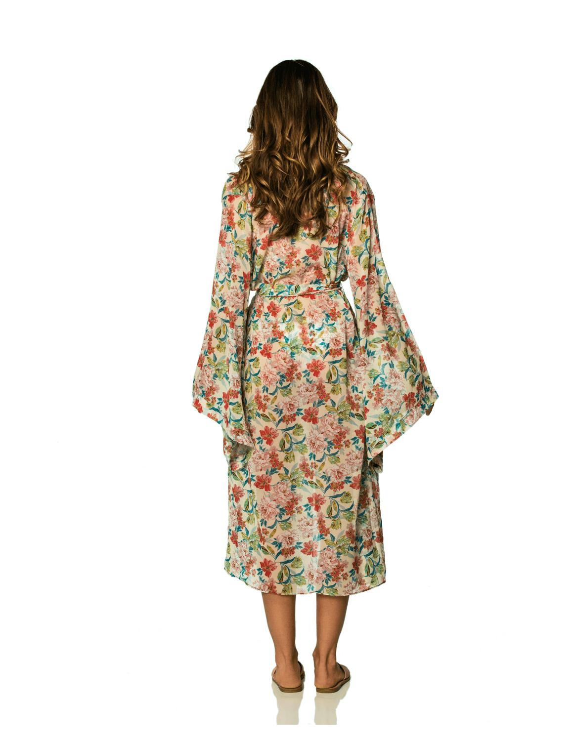 Soah - Women's Jasmin Long Kimono