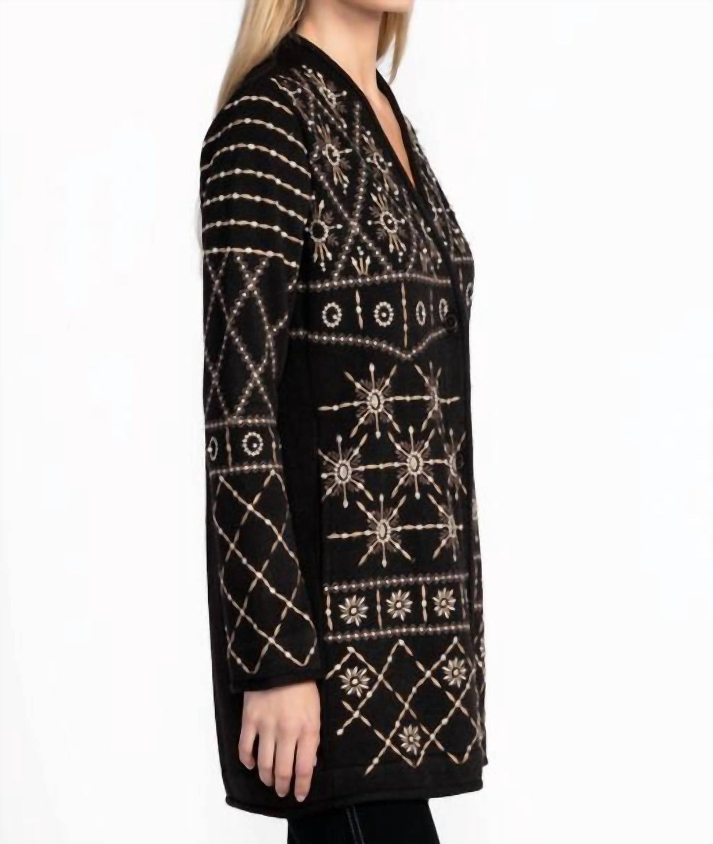 Johnny Was - BIYA RHODES PEARL MIDI CARDIGAN