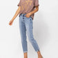 Judy Blue - Mid Rise Boyfriend Denim Jeans - Plus