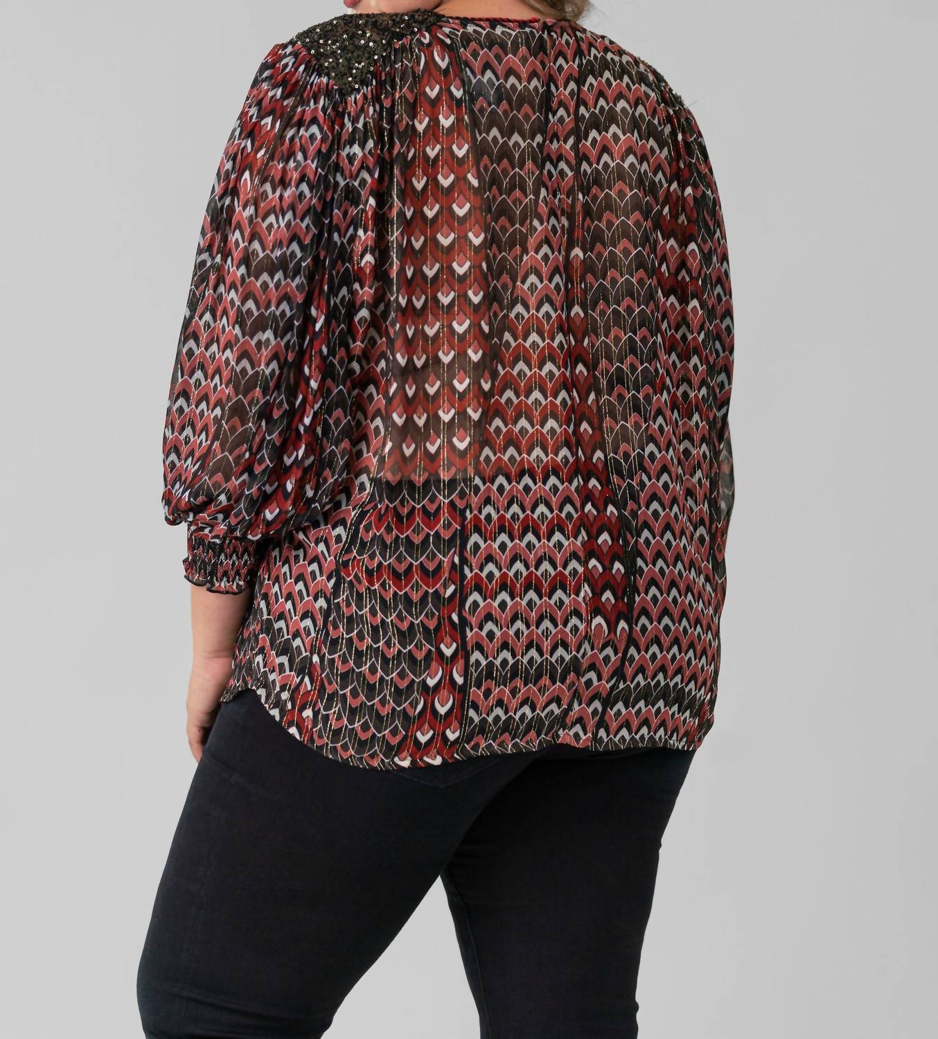 -Bl^Nk- - Ilyena Top - Plus Size
