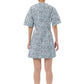 Ganni - Floral Printed Wrap Mini Dress