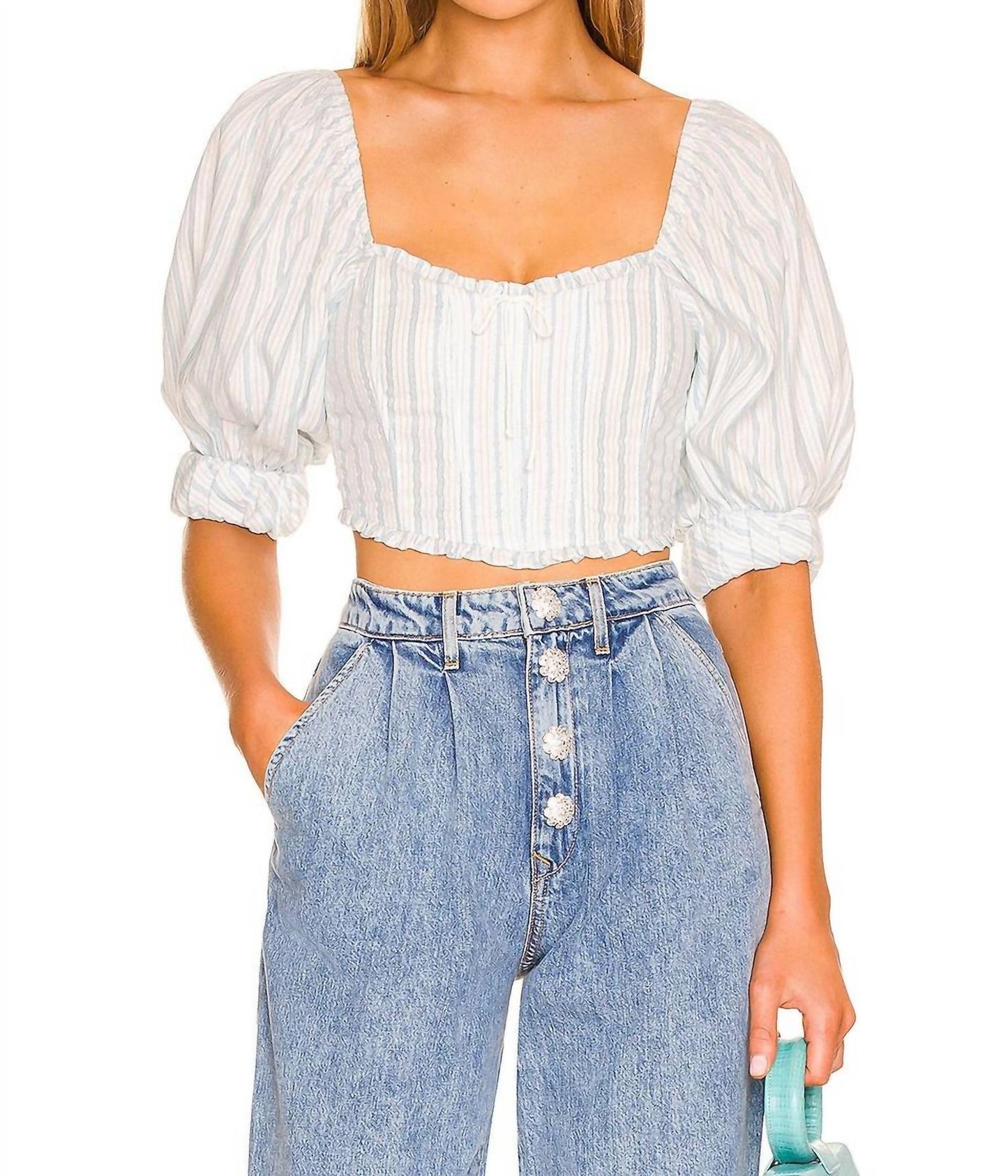 For Love & Lemons - LESLIE CROP TOP