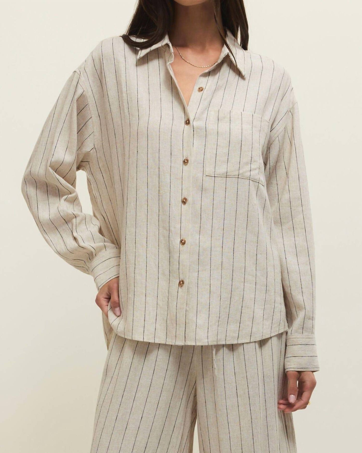 Z Supply - Alfie Striped Button Up Top