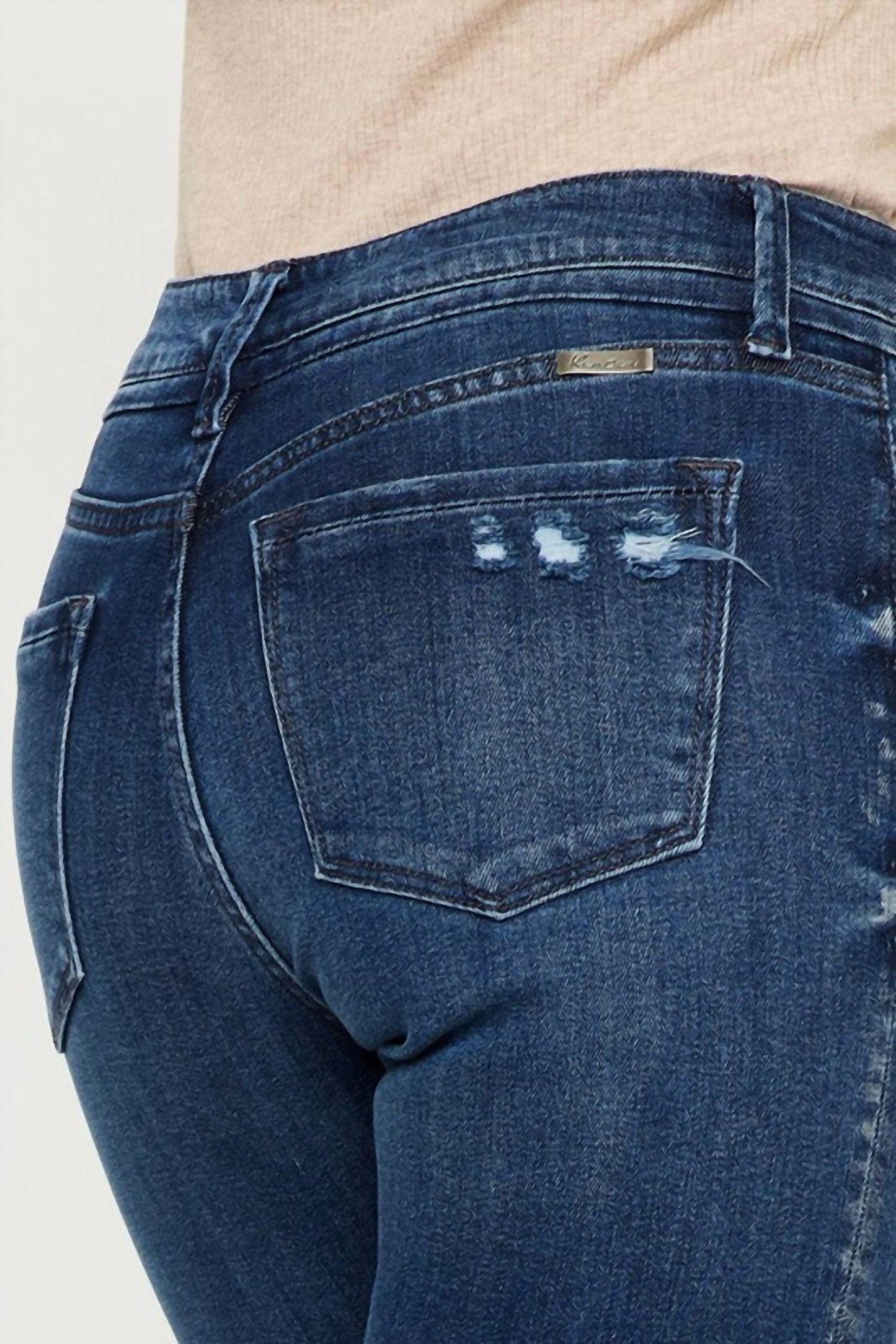 Kancan - High Rise Ankle Skinny Jeans