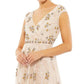Mac Duggal - Cap Sleeve Embellished Dress