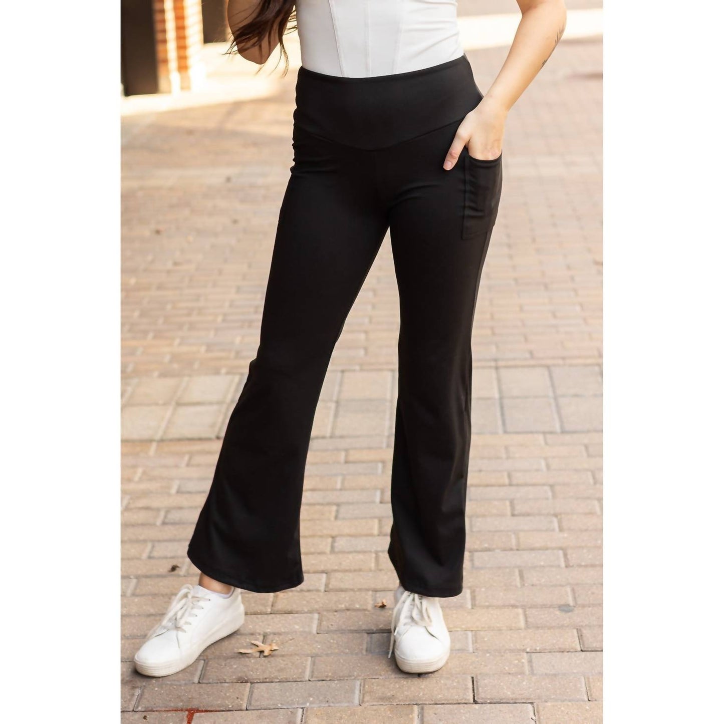 Julia Rose - Madeline Tummy Control Bootcut Leggings