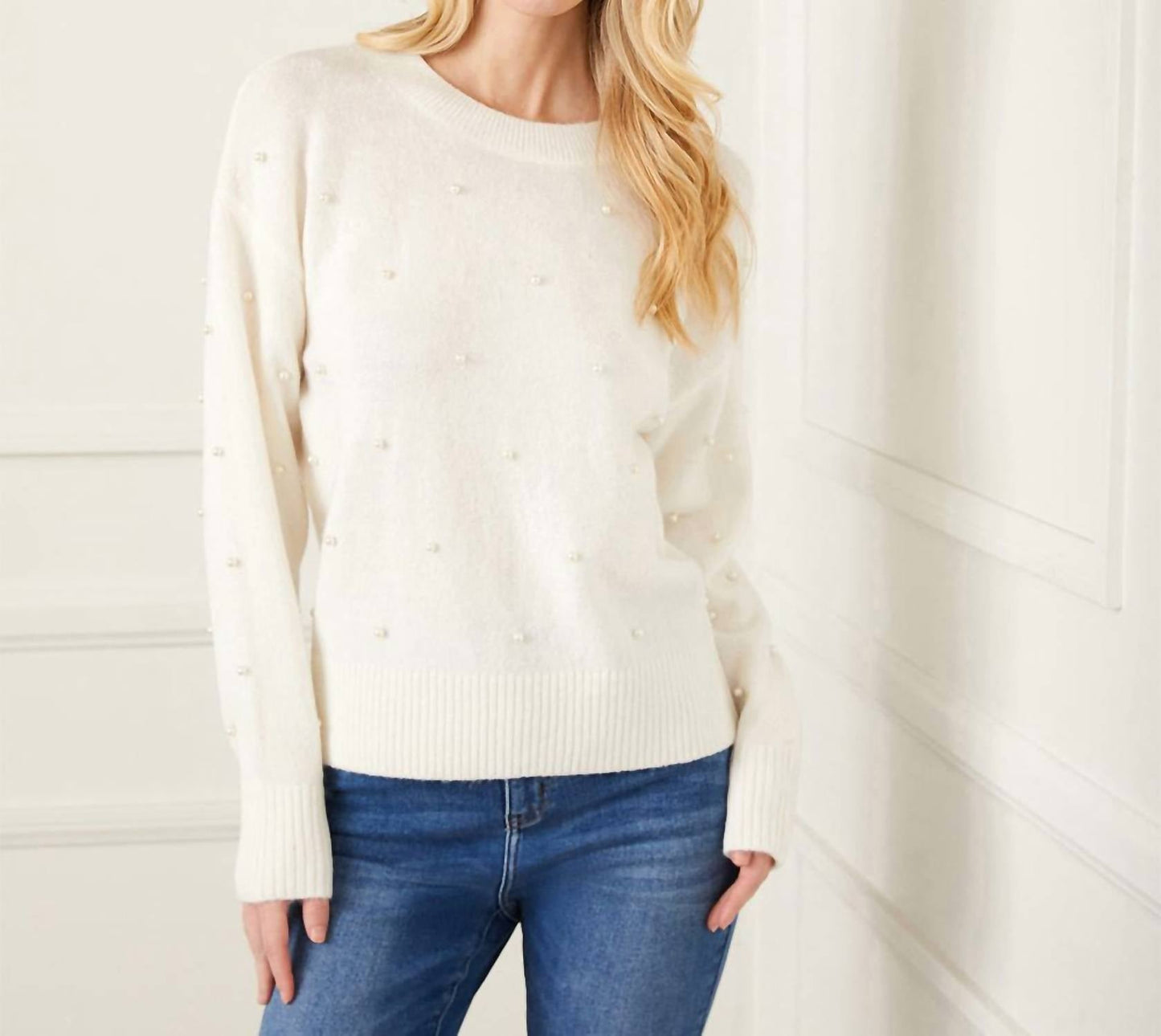 Karen Kane - Pearl Crewneck Sweater