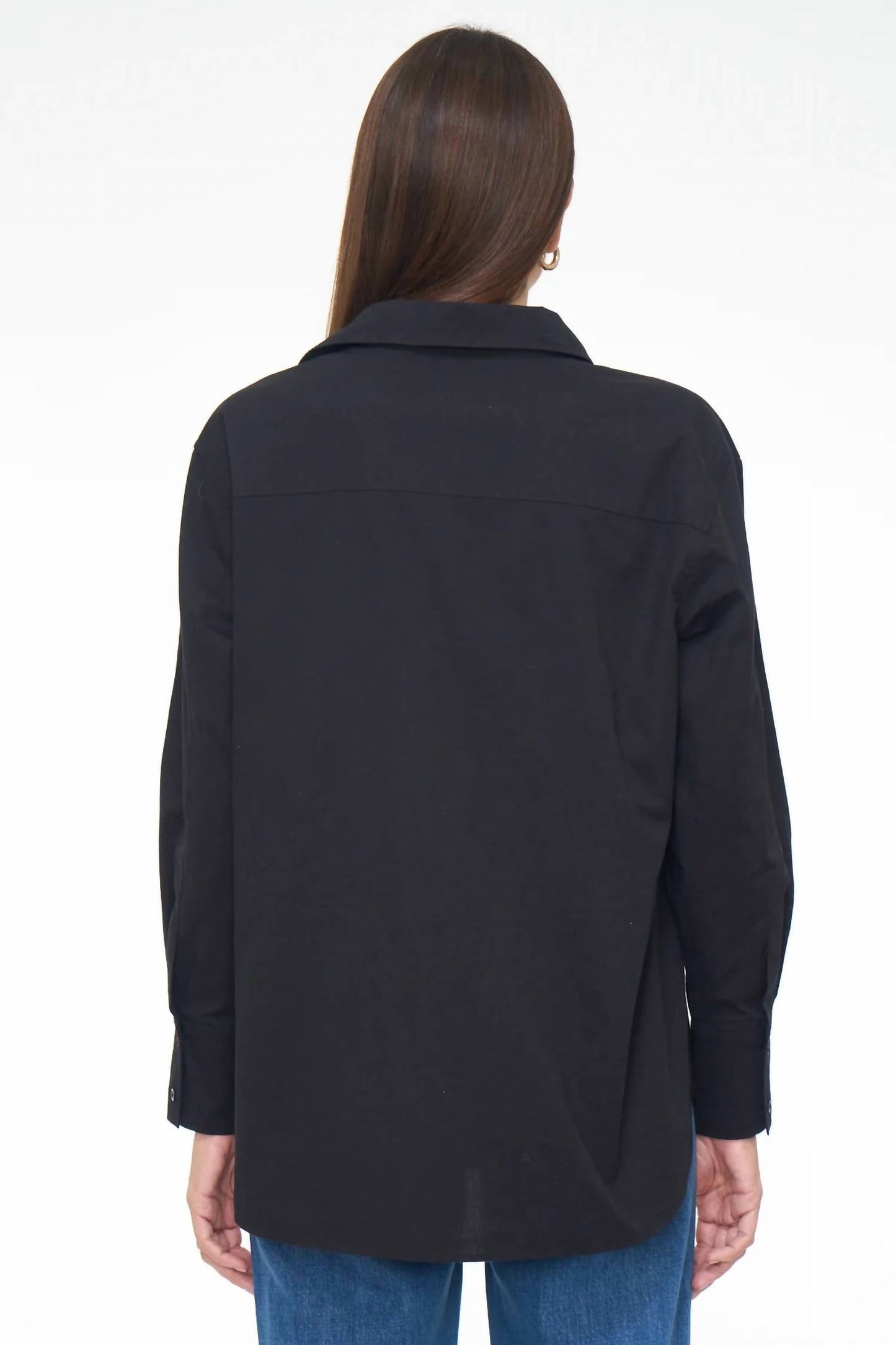 Pistola - Kaci Long Sleeve Crossover Button Down