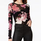 Material Girl Juniors Printed Mesh Bodysuit