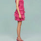 Amur - Emilia Cascade Mini Dress