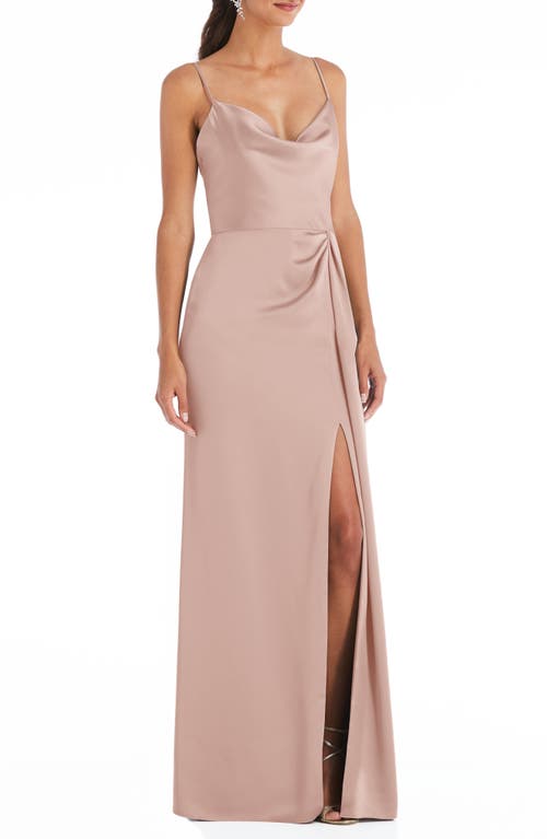 dessy-collection-cowl-neck-evening-gown-in-toasted-sugar-at-nordstrom-size-0