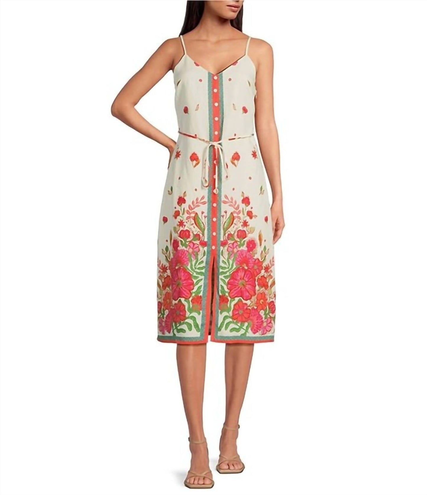 Skies Are Blue - Anita Sleeveless Midi Dress