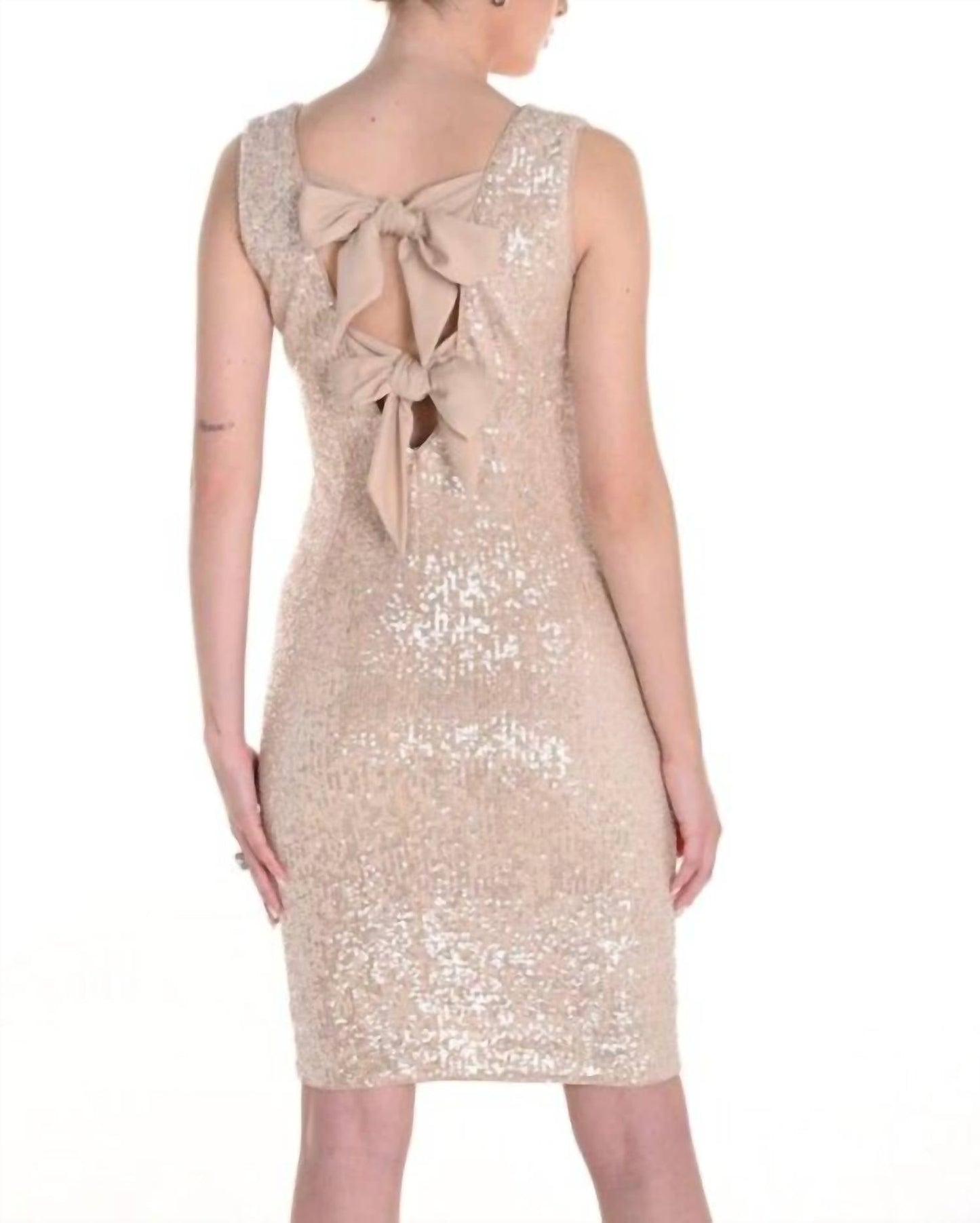 Frank Lyman - Champagne Sparkle Dress