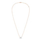 Diana M Jewels - Lab Grown East West Diamond Solitaire Pendant Necklace
