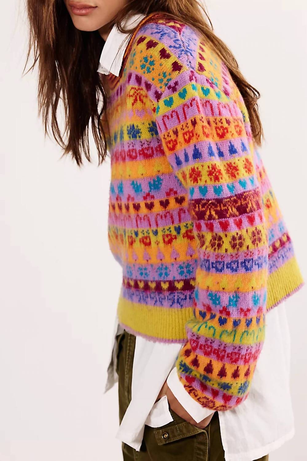Free People - Favorite Things Long Sleeve Sweater