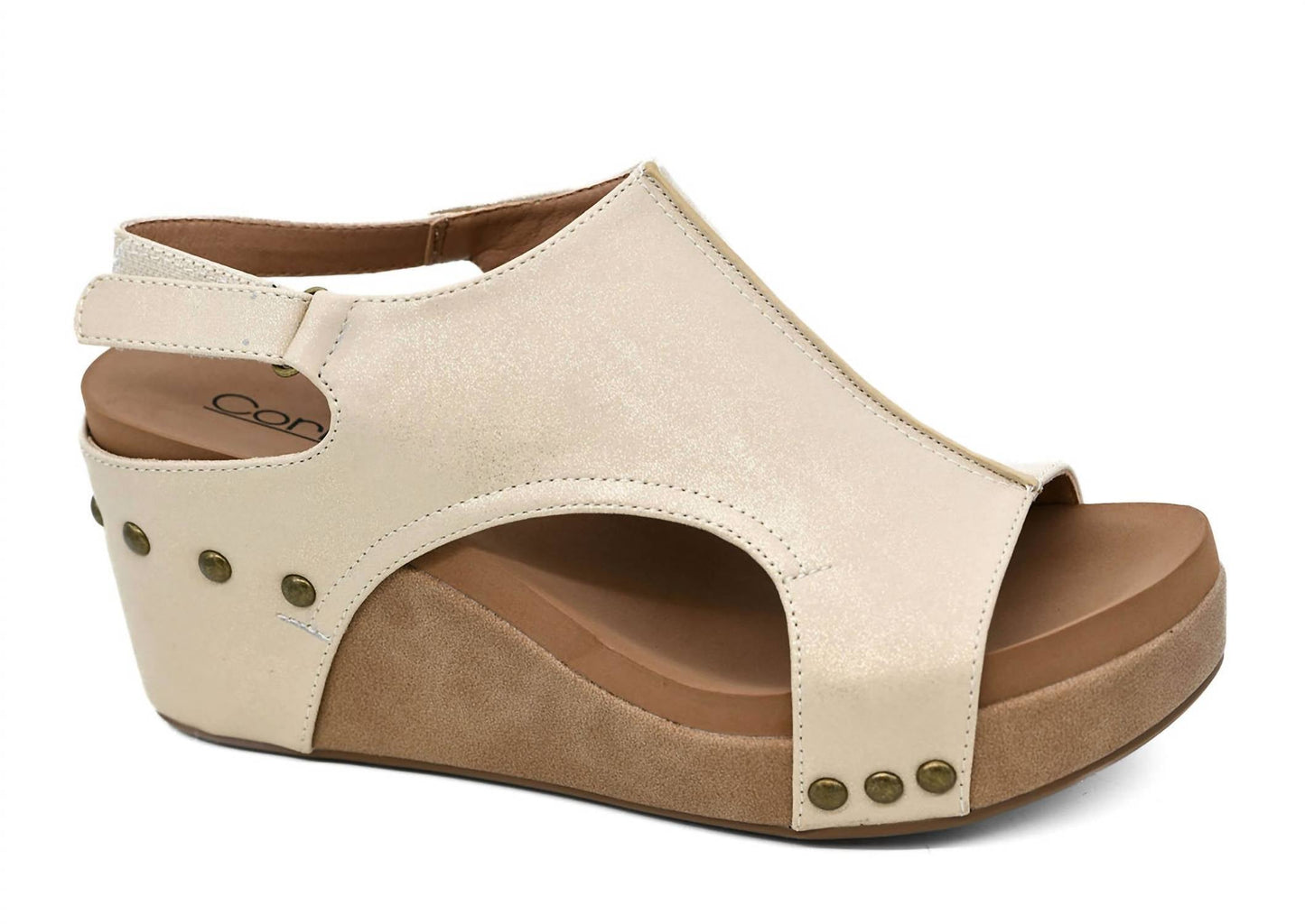 Corkys Footwear - महिलाओं के कार्ले वेज सैंडल