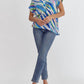 Entro - Tiger V-Neck Top