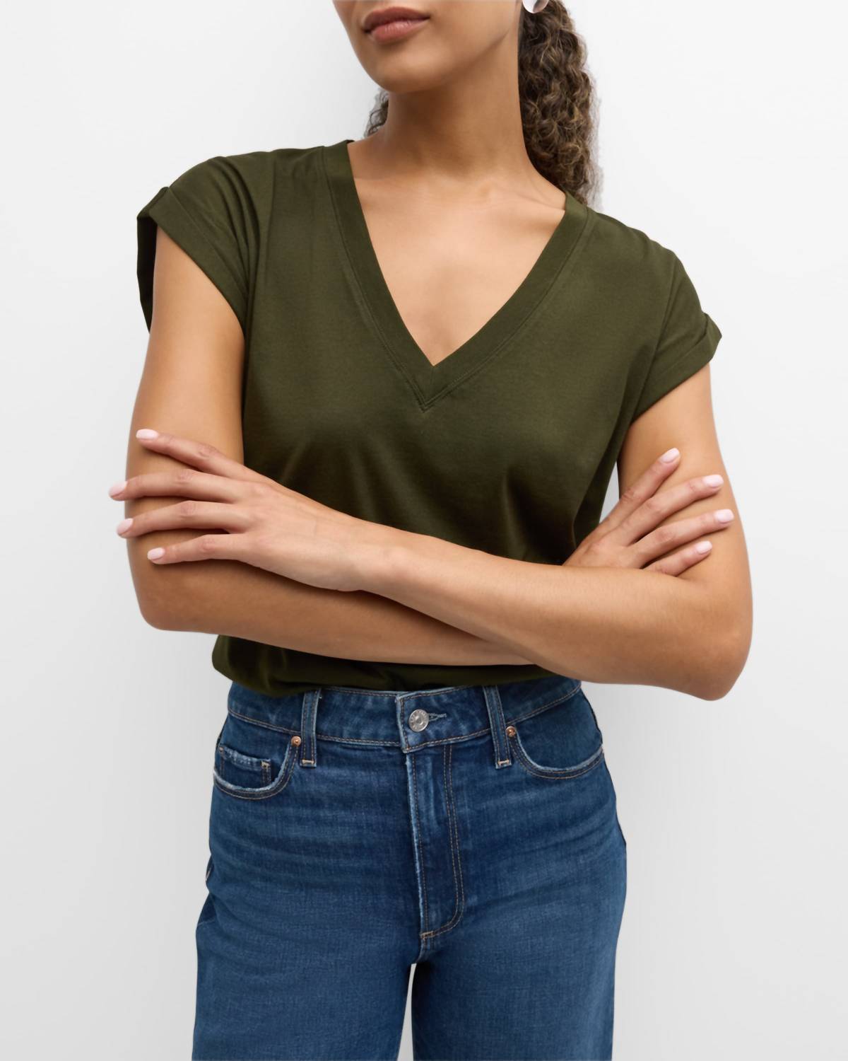 Frame - Easy V-Neck Tee