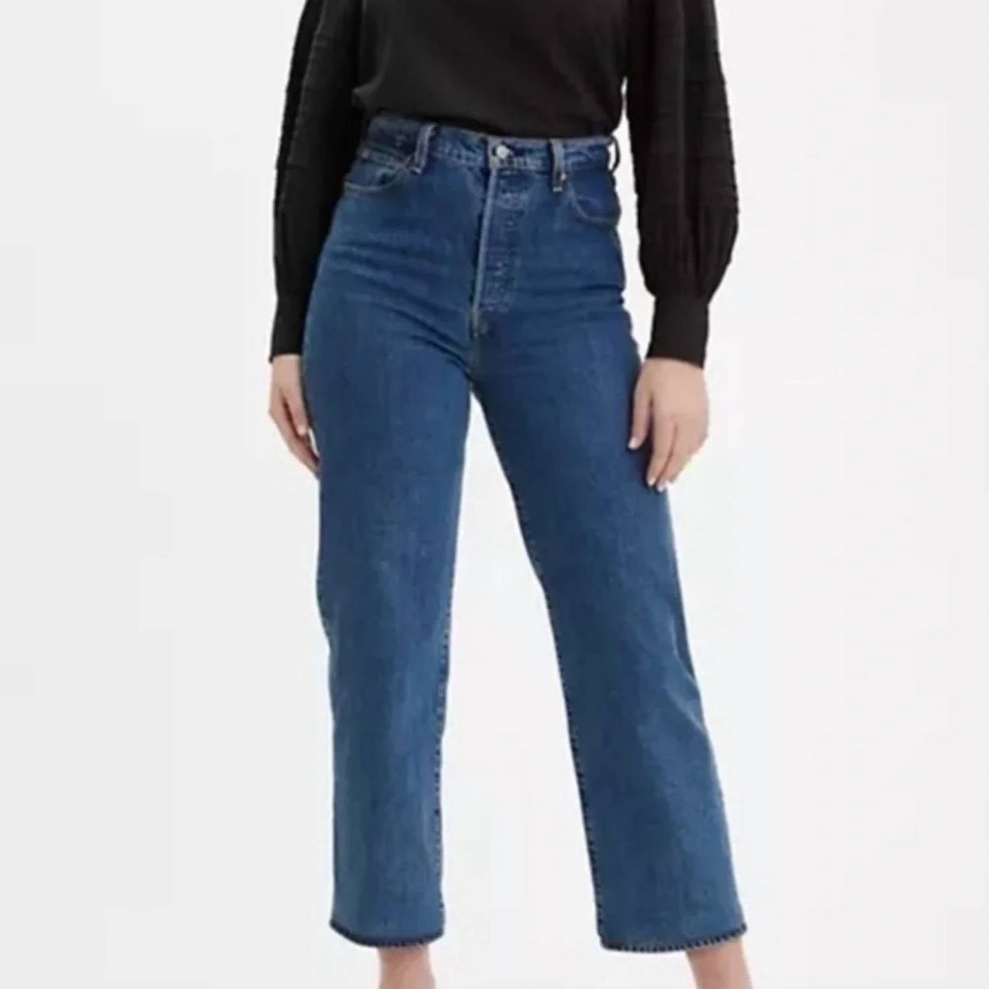 Levi'S - Ribcage Straight Ankle Jeans