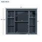 Wall Mounted Bathroom Storage Cabinet With Mirror