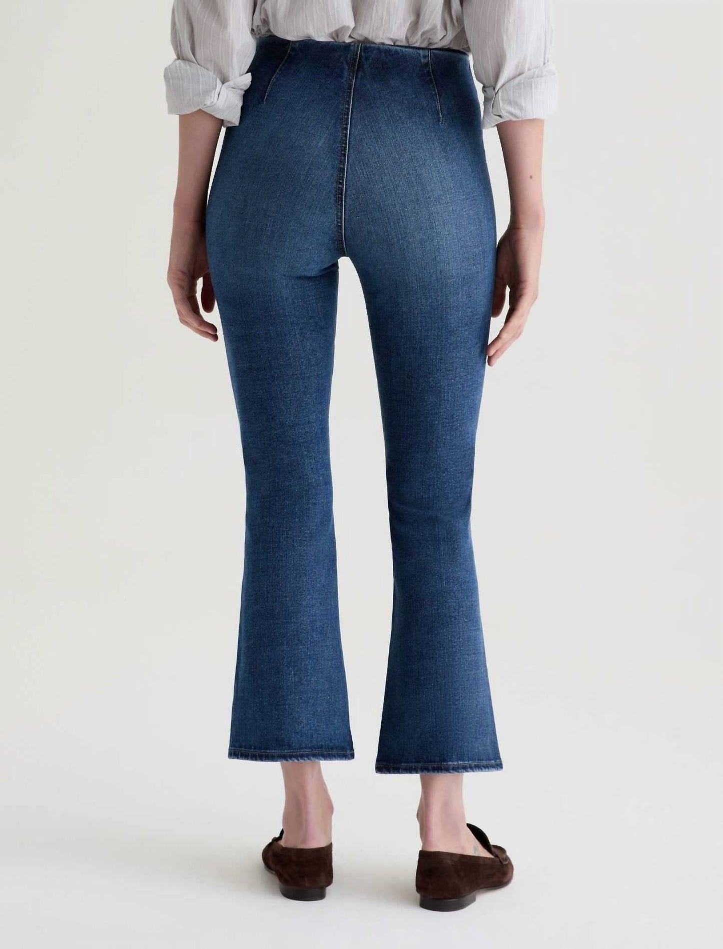 Ag Jeans - Farrah Pull On Boot Crop Jeans