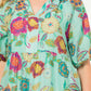 Thml - Hibiscus Puff Sleeve Floral Dress