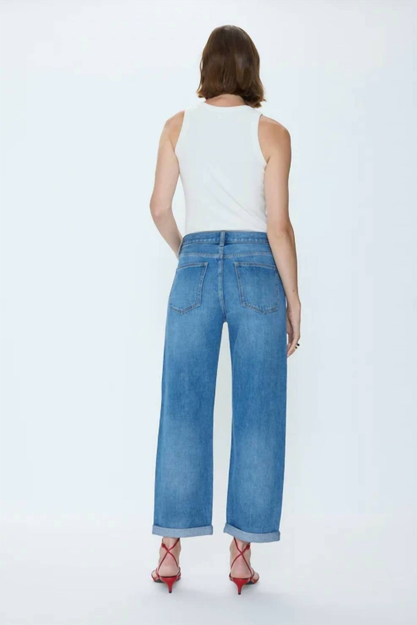 Pistola - Donny Rolled Hem Boyfriend Jeans