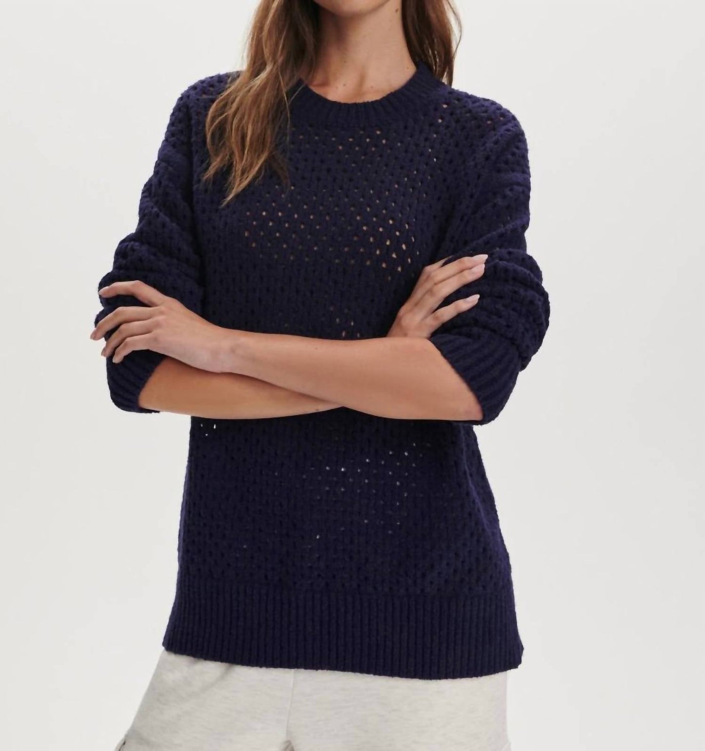 Varley - Grady Bouclé Knit Sweater