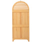 K&K 71' Tall Arched Kitchen Pantry Cabinet with Adjustable Shelves