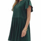 Entro - Flutter Sleeve Mini Dress