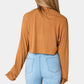 Buddylove - Frannie Long Sleeve Crop Top