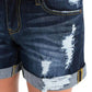 Judy Blue - Women's Cuffed Jean Short