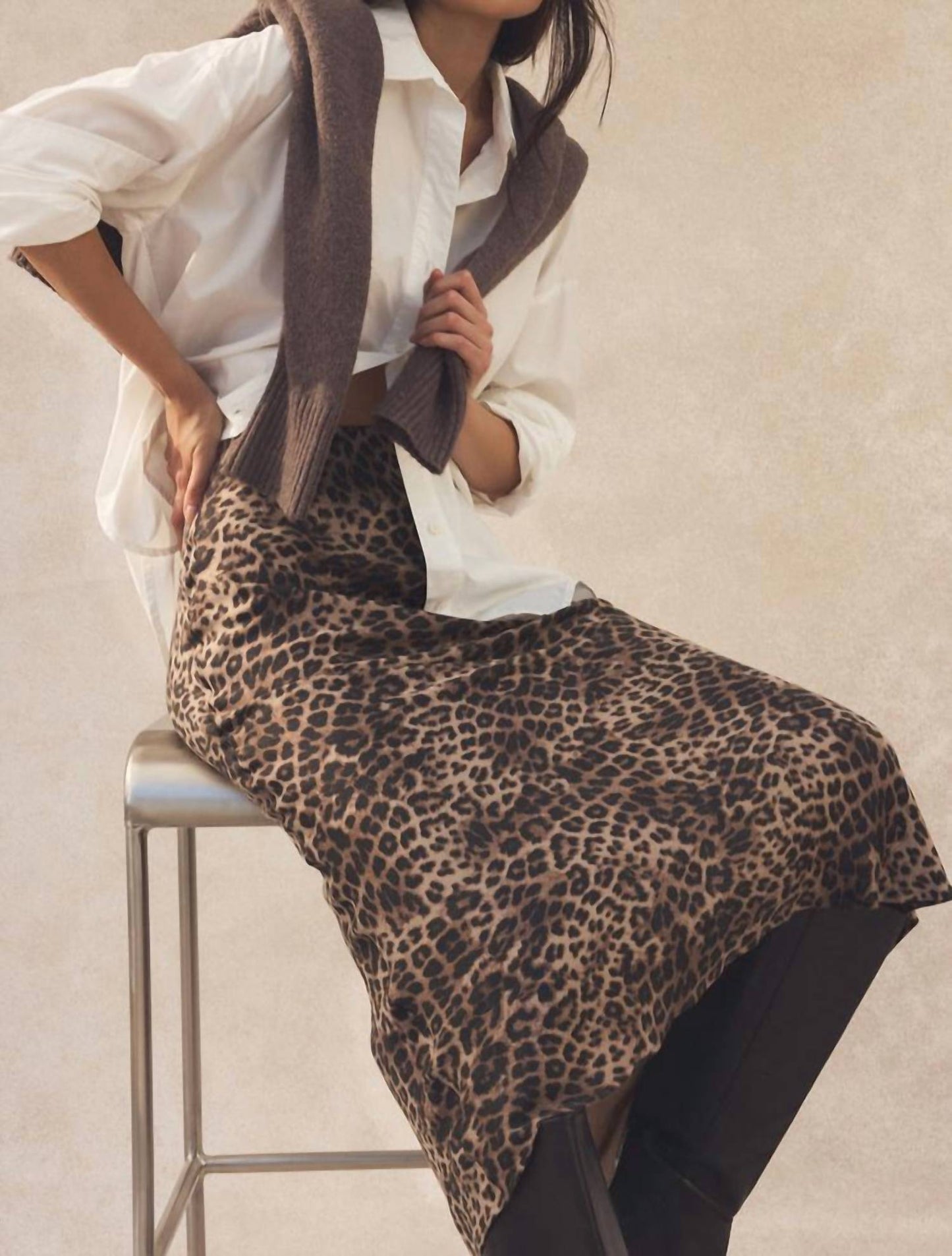 Z Supply - Izabel Leopard Skirt