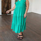 Entro - Tiers in Heaven Tiered Midi Dress