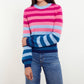 &Isla - Ariana Stripe Crew Top