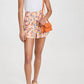 Something Navy - Floral Pleated Shorts