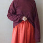 6397 - Inside Out Long Sleeve Raglan Top