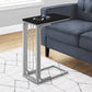 Elegant Accent Table, C - Shaped, Transitional