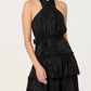 Astr - Adamaris Tiered Halter Maxi Dress