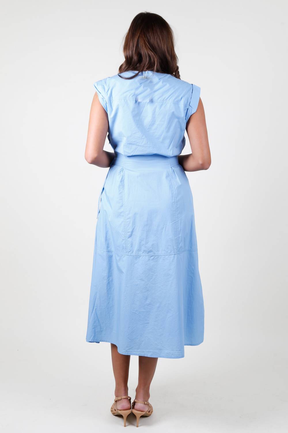 Derek Lam 10 Crosby - Arabella Belted Midi Dress